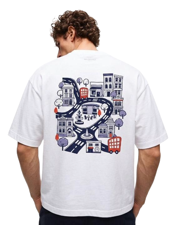 Boxy fit streetwear Oversized